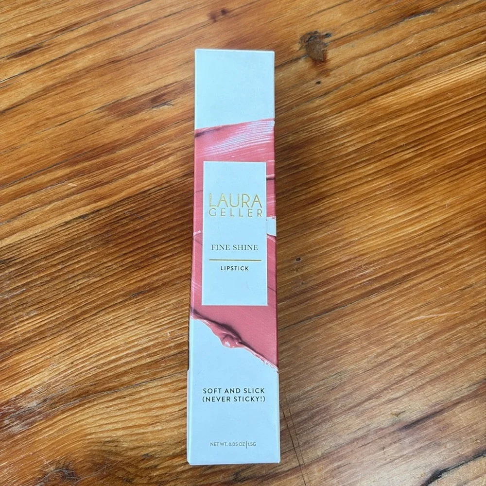 Laura Geller Fine Shine Lipstick‎ On The Go Soft And Slick (Never Sticky) NIB